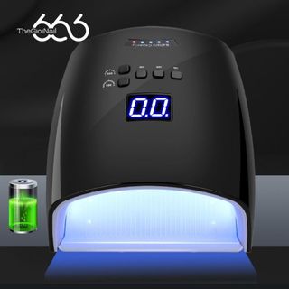 Máy Hơ Nail UV/LED 66W 33 Bóng Tích Điện Sạc Pin Không Dây S10 – Đèn Hơ Gel Nhanh Cảm Biến Tự Động, Màn Hình LCD Nail666