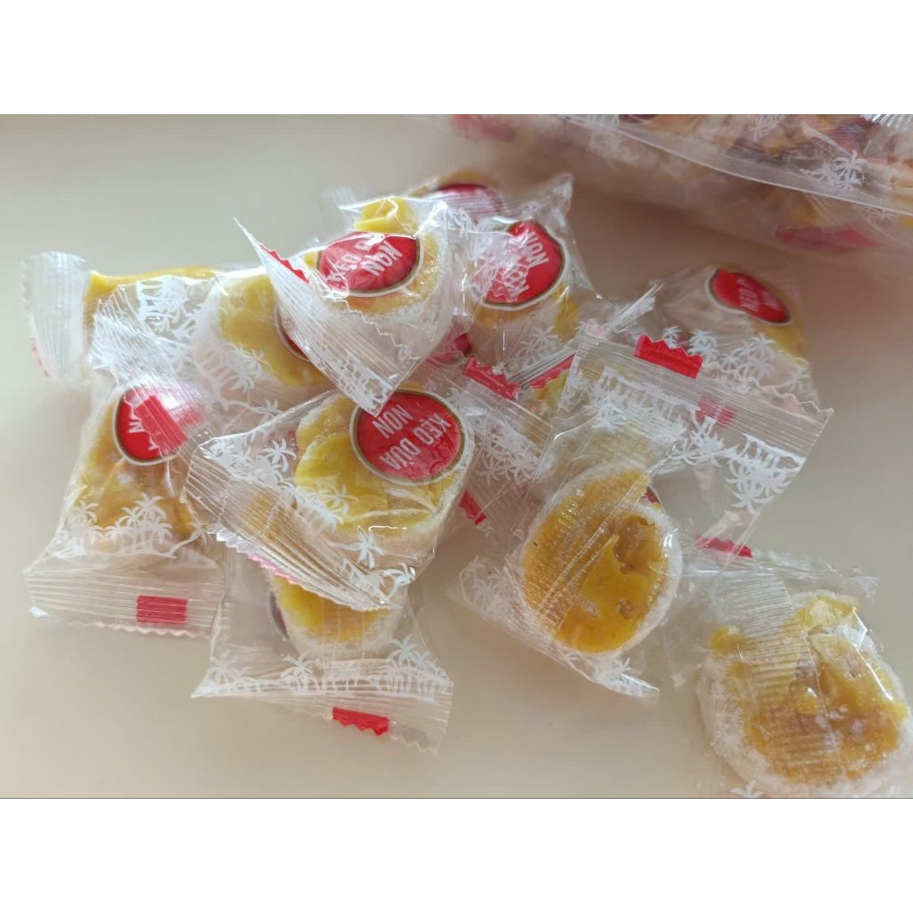Kẹo dừa non sầu riêng Hồng Vân 500g -- Bến Tre