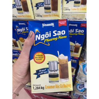 (Hỏa tốc )SỮA ĐẶC NGÔI SAO PHƯƠNG NAM XANH BIỂN 1.284G