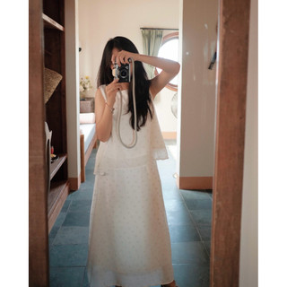 Tiny bloom set - Set áo chân váy tơ Ma Vie