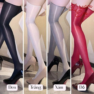 [Dream Em] Tất Lưới Trơn Bóng Dầu Nhiều Màu Phong Cách Gợi Cảm Sexy Cosplay