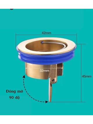 ￼Nắp Đậy Cống Thoát Nước Cho Sàn Nhà Bếp, Nhà Tắm, Ngăn Mùi Hôi, Chống Côn Trùng