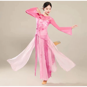 Trang phục biểu diễn múa, set múa cổ trang