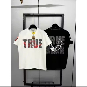 Áo thun nam cổ tròn in chữ họa tiết nhẹ, chất vải cotton co dãn mềm mịn