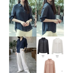 Áo sơmi tơ lụa xuất Hàn bigsize - dư xịn