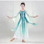 Trang phục biểu diễn múa cổ điển cho bé gái, sườn xám, váy voan dài thướt tha, trang phục tập múa dân gian