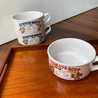 Ly Cốc Ăn Soup Size 11*5,5cm Vintage - Gốm Nhật 2hand