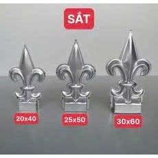 Chông Tôn Dập là phụ kiện trang trí và bảo vệ hàng rào, cổng sắt được dập từ tôn chắc chắn, tạo hình mũi giáo sắc nét