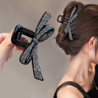 kẹp tóc nơ đá sáng lấp lánh phong cách thời thượng