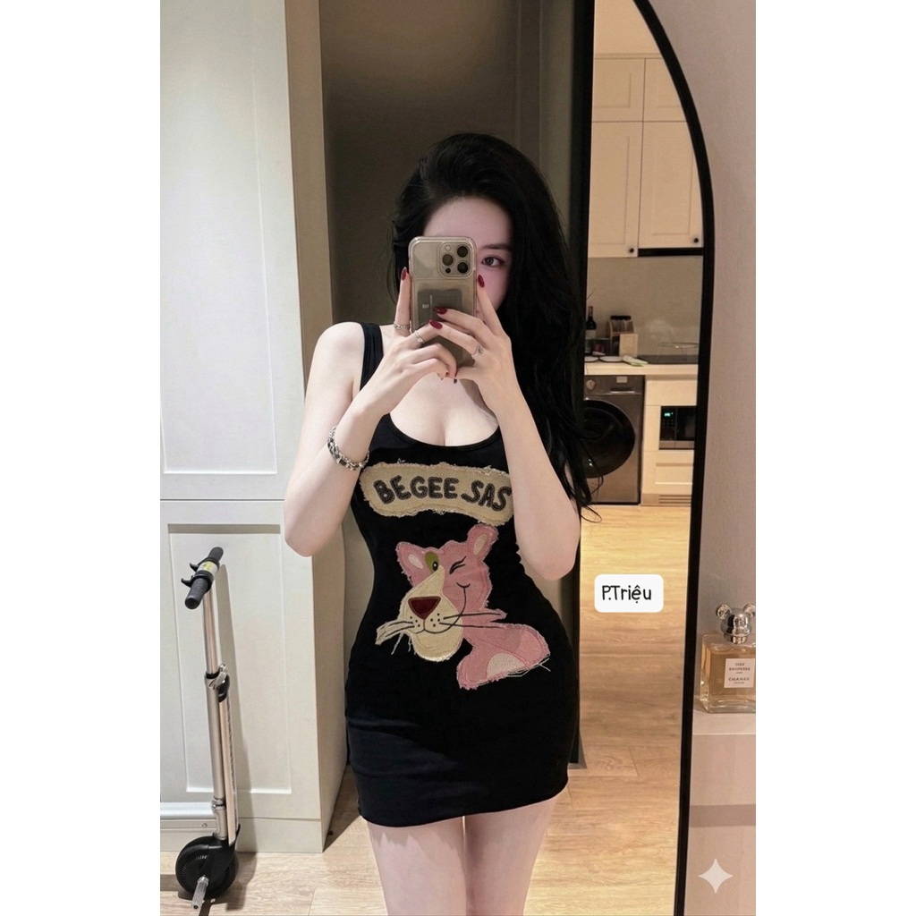 Váy body ba lỗ hình siu kute cưng xỉu V4