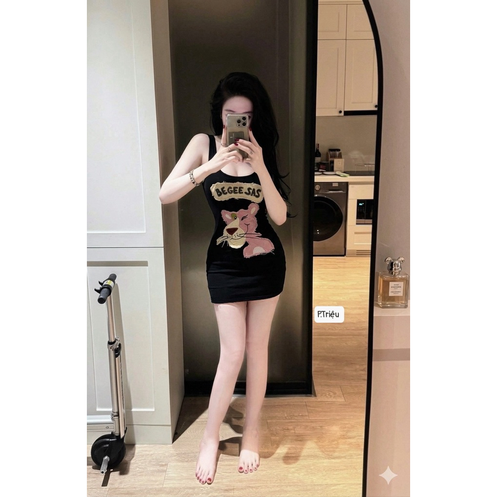 Váy body ba lỗ hình siu kute cưng xỉu V4