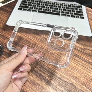 Ốp Lưng iPhone TPU Silicon Mềm 4 Góc Cao Cấp, Chống Sốc, Bảo Vệ Camera - iP 6/7/8/Plus/X/XS/11/12/13/14/15/16/17/Pro/Max