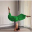 Quần tập nhảy hiện đại dáng rộng, thoáng khí, nhanh khô, quần yoga cạp cao, quần thể thao màu trơn dành cho nữ.