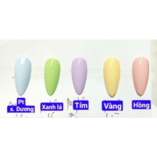 SƠN GEL TRẮNG, ĐEN , NGỌC TRAI, THẠCH GẠO, GẠO 500G,1KG LÀM NAIL