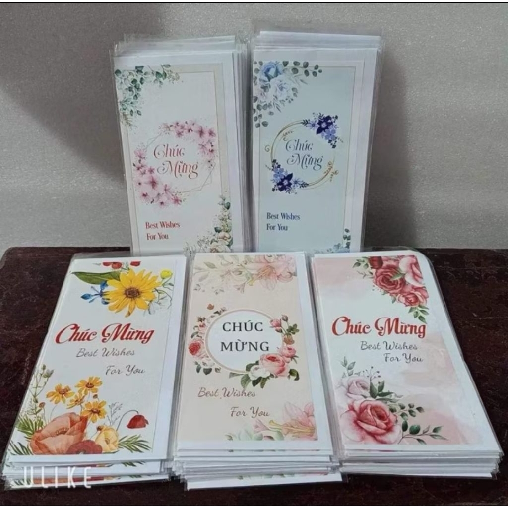 Combo 5 Thiệp Chúc Mừng , Thiệp Noel , Thiệp sinh nhật Nhiều Mẫu Đáng Yêu