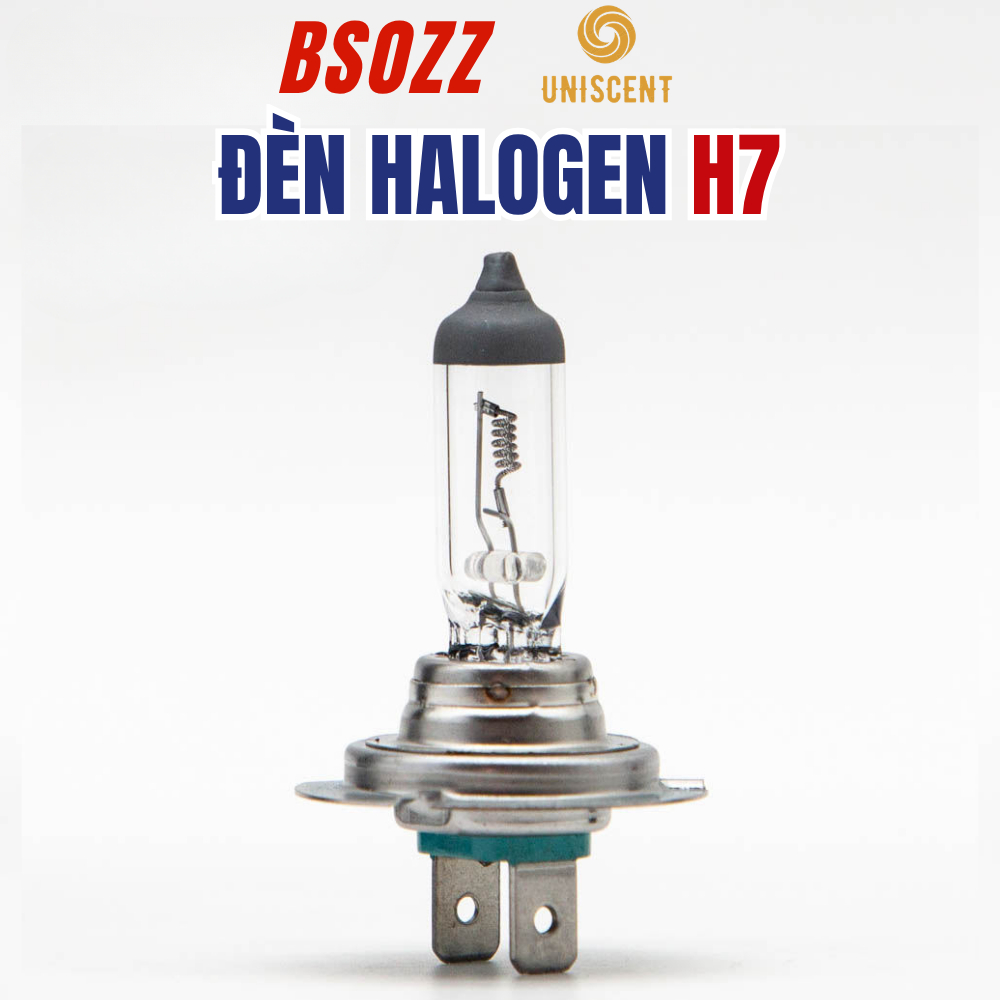 Bóng Đèn Halogen H7-12V-55/100W/ H7-24V-70/100W (PX26d) Chip Osram- BSOZZ Made In Thailand