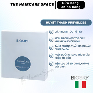 [Chính hãng] Huyết thanh Biosky Preveloss Lotion chống rụng tóc & kích thích mọc tóc (Hộp 10x8ml)