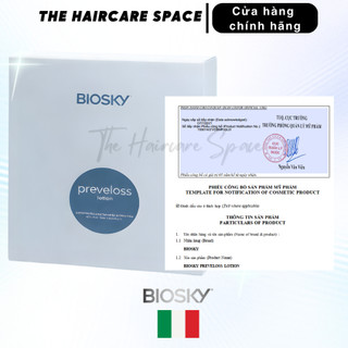 [Chính hãng] Huyết thanh Biosky Preveloss Lotion chống rụng tóc & kích thích mọc tóc (Hộp 10x8ml)