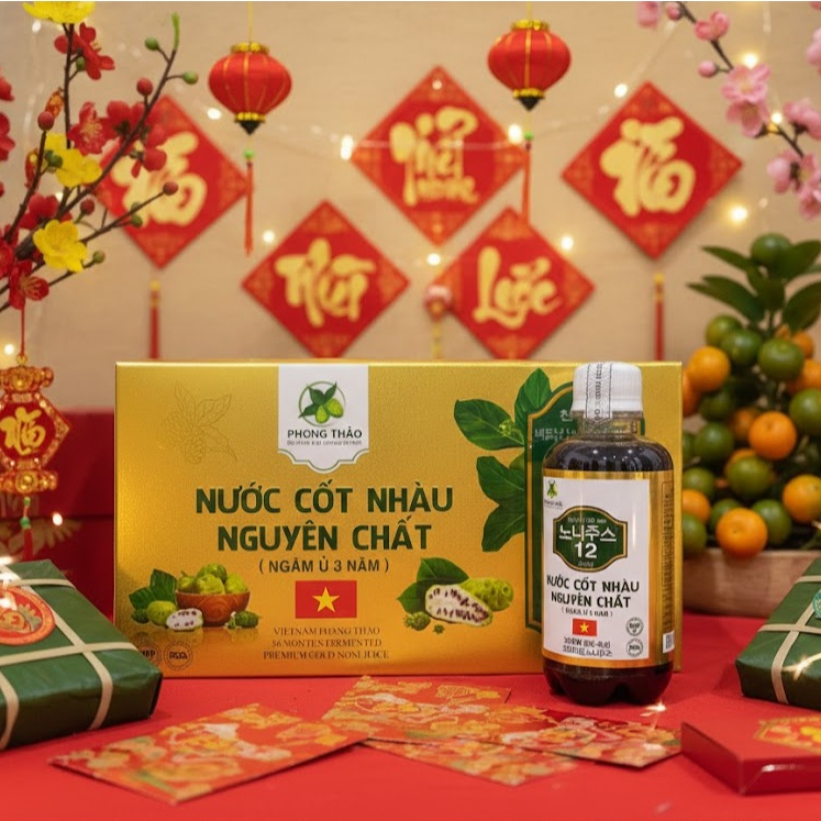 Nước cốt nhàu nguyên chất Phong Thảo