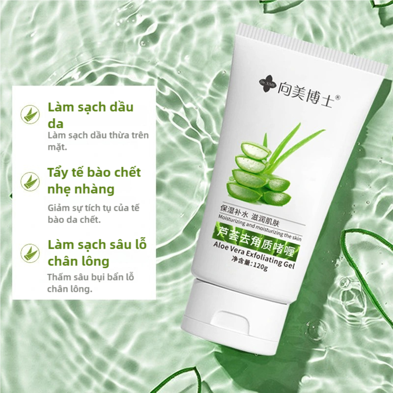 Gel Tẩy Tế Bào Chết 120g TẨY DA CHẾT làm sạch lớp da sần sùi, giúp da thông thoáng mịn màng