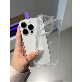 Ốp Lưng TPU Silicon Mềm - Trong Suốt Chống Sốc, Bảo Vệ Camera Dành Cho IP 17 16 15 14 13 12 11 XSM
