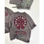 Áo phông chrome hearts đáp kẻ đỏ