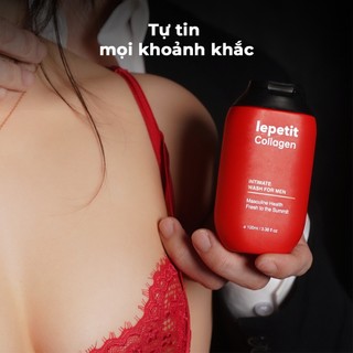 Dung dịch vệ sinh Nam mềm mịn, mát lành, nhỏ gọn, tiện lợi, phù hợp cho nhiều hoàn cảnh di chuyển (Lepetit Collagen)