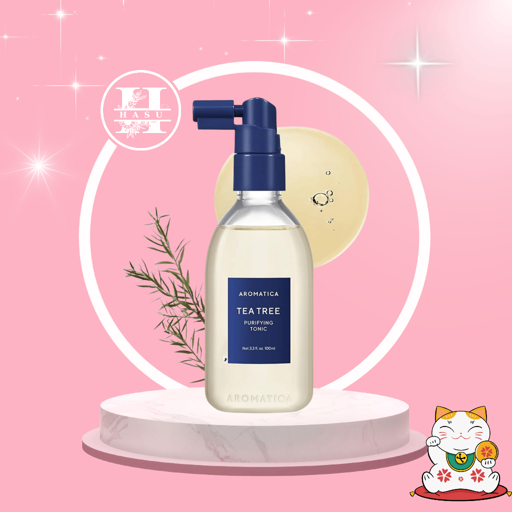 Xịt Dưỡng Tóc Kiềm Dầu Chiết Xuất Tràm Trà Aromatica Tea Tree Purifying Tonic