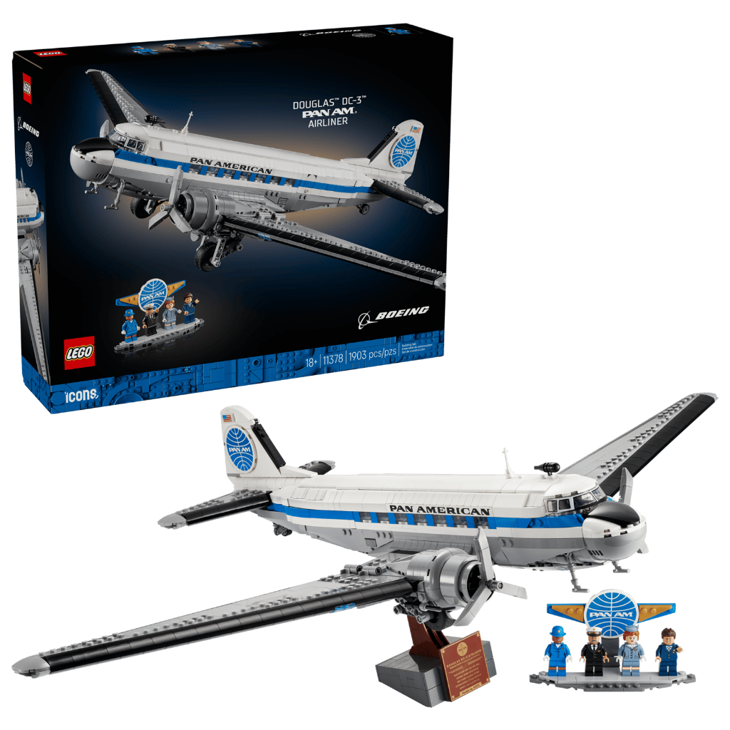 Nhân Đỗ LEGO Douglas™ DC-3™ PANA M® Airliner 11378 | Shopee Việt Nam