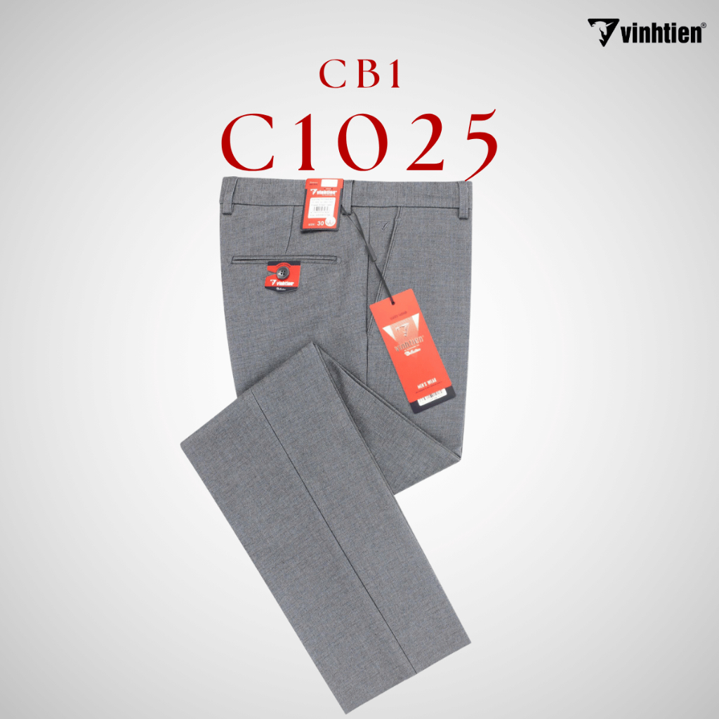 Quần Tây Nam Công Sở 0ly Classic Form Suông Vĩnh Tiến 515 - Nhiều Màu