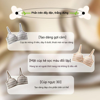 Áo Lót Nâng Ngực Tự Nhiên Cho Ngực Nhỏ - Thiết Kế Đẹp Lưng, Ôm Sát Không Hở Ly