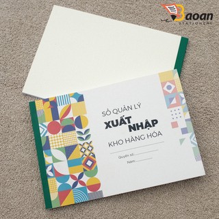 SỔ Quản Lý XUẤT - NHẬP Hàng hoá A4 ++++
