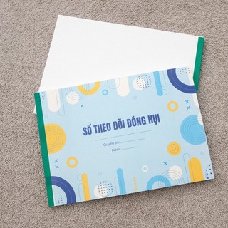 Sổ theo dõi đóng hụi A4, giấy dày, đẹp in sắc nét ++++
