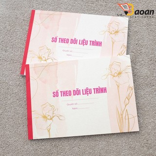 Sổ Theo Dõi Liệu Trình S.p.a - t.h.ẩ.m m.ỹ A4 (Mẫu 1) - giấy dày - 50 tờ/quyển ++++