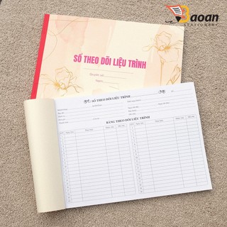 Sổ Theo Dõi Liệu Trình S.p.a - t.h.ẩ.m m.ỹ A4 (Mẫu 1) - giấy dày - 50 tờ/quyển ++++
