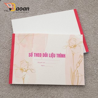 Sổ Theo Dõi Liệu Trình S.p.a - t.h.ẩ.m m.ỹ A4 (Mẫu 1) - giấy dày - 50 tờ/quyển ++++