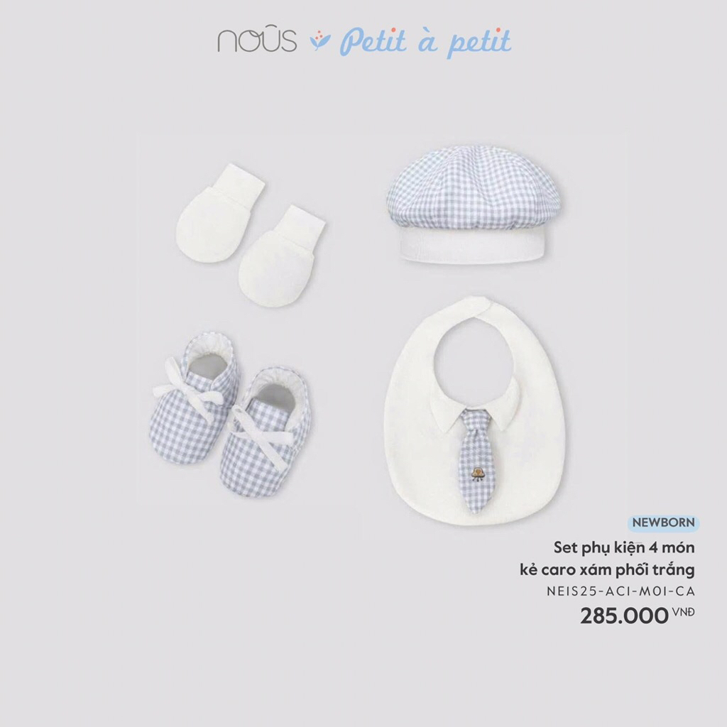 [ Nous ] Set phụ kiện 4 món Nous cao cấp