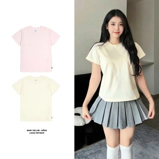 Áo Thun BABY TEE LUCID BASIC Cotton Mềm Mịn Mát