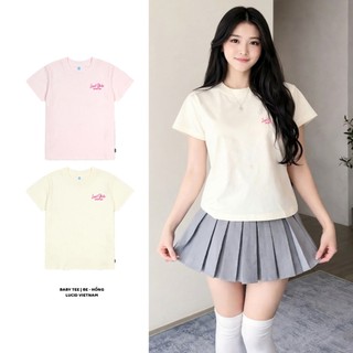 Áo Thun BABY TEE LUCID Chữ Ký Cotton Mềm Mịn Mát