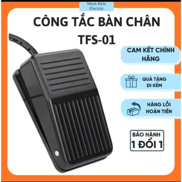 Công tắc bàn đạp chân TFS-01,công tắc chân TFS-01,bàn đạp điện,cóc nhấn,bàn đạp máy khâu,công tắc đạp chân,công tắc bà