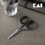 Kéo Cắt Lông Mày, Lông Mũi Kai Groom Safety Scissors with Resin Ring Nhật Bản KAI HC3047