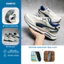 Giày Thể Thao Nam CS106 ZANISTO Đế Cao Su Non Êm Nhẹ Chất Da Cao Cấp Bền Bỉ Lưới Flyknit Thoáng Khí