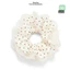 Scrunchies cột tóc, dây buộc tóc vải voan hai lớp cao cấp ánh kim xinh xắn dành cho bạn nữ