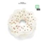 Scrunchies cột tóc, dây buộc tóc vải voan hai lớp cao cấp ánh kim xinh xắn dành cho bạn nữ