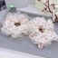 Scrunchies cột tóc, dây buộc tóc vải voan hai lớp cao cấp ánh kim xinh xắn dành cho bạn nữ