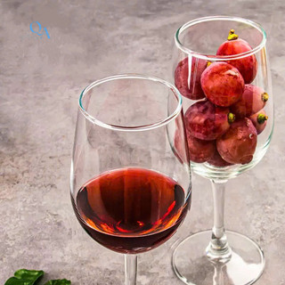 Ly Vang Thuỷ Tinh Pha Lê 420ML Cao Cấp| Ly Uống Rượu Vang Đỏ/ Trắng, Sâm panh, Champagne, Wine Glass