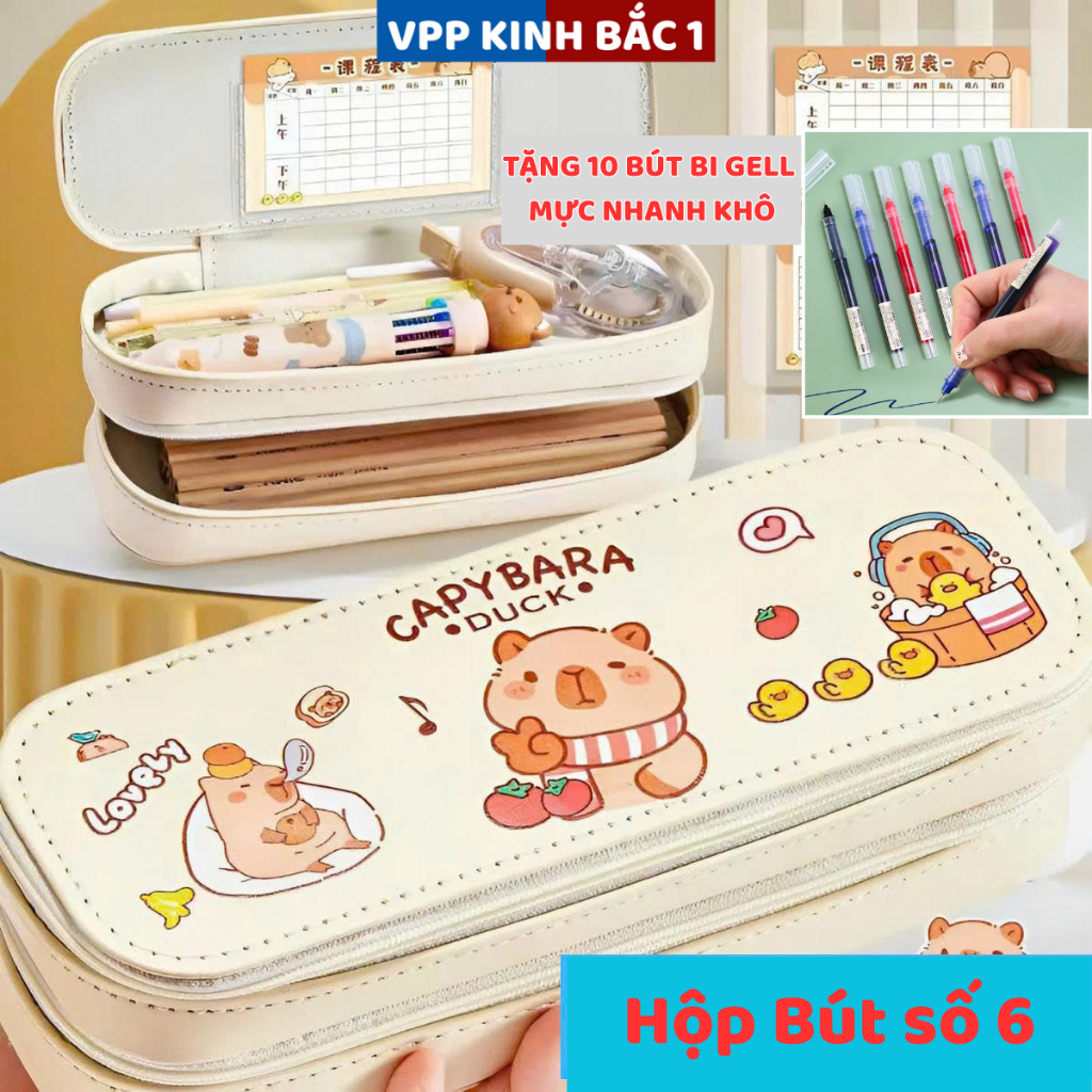 Siêu SLAE Hộp Bút 3D Siêu Cute Cho Các bé