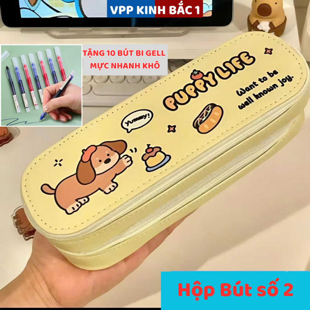 Siêu SLAE Hộp Bút 3D Siêu Cute Cho Các bé