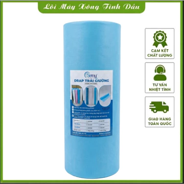 (Cuộn 400 tấm) Khăn trải bàn khám bệnh - Khăn y tế dùng 1 lần Seny - 50x40cm - dày 40gsm - Khăn vải không dệt y tế
