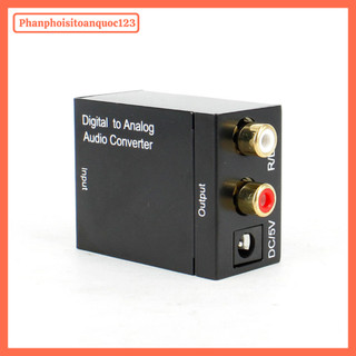 Bộ Chuyển Đổi Digital Ra AV 1305 – Optical/Coaxial Sang RCA L/R – Dùng Cho Amply, Loa, Tivi